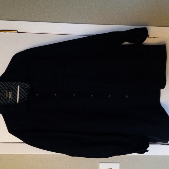 Levi's Strause blue heavy cotton shirt jacket fully lined sz 2x
